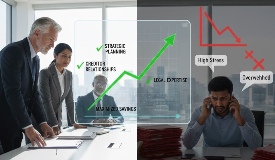 Why Professional Debt Settlement Increases Success Rate