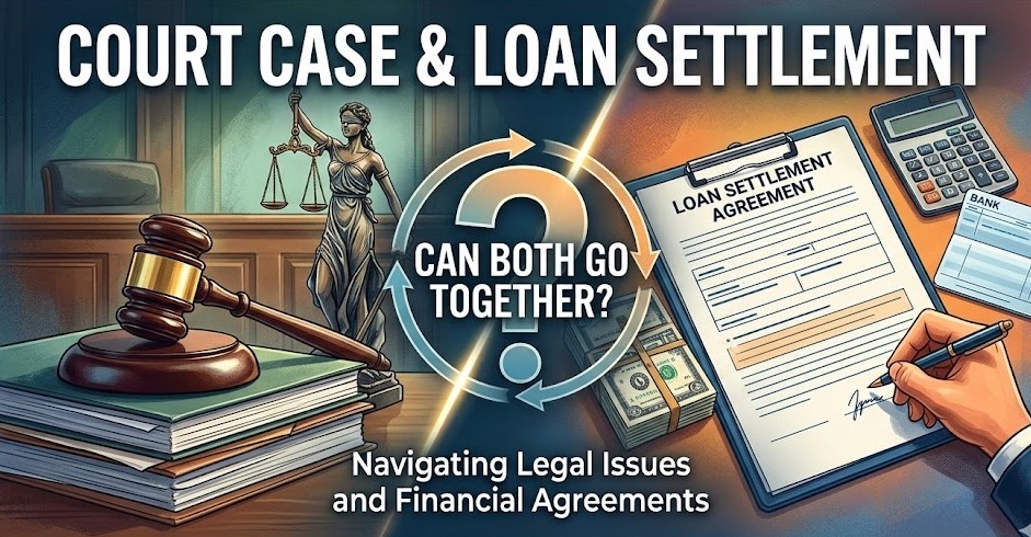 Court Case & Loan Settlement: Can Both Go Together?