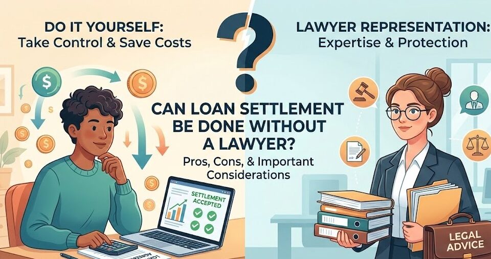 Can Loan Settlement Be Done Without a Lawyer?